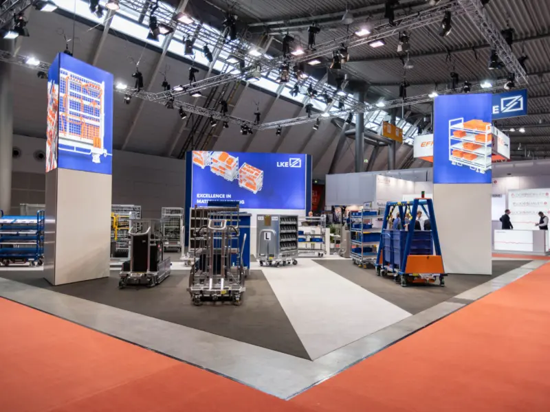 Stand LKE au salon LogiMAT 2022