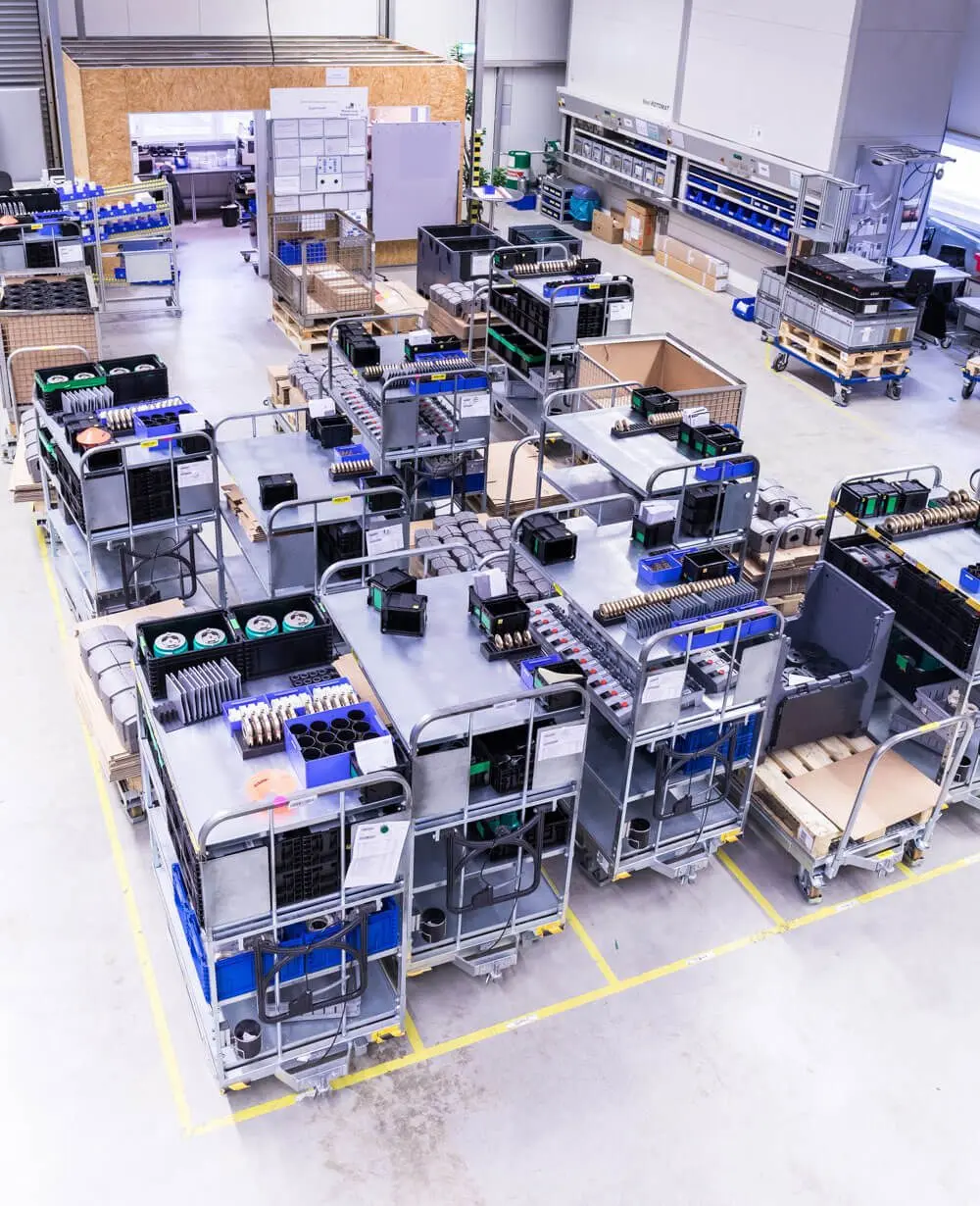 Blick in die LKE-Produktion